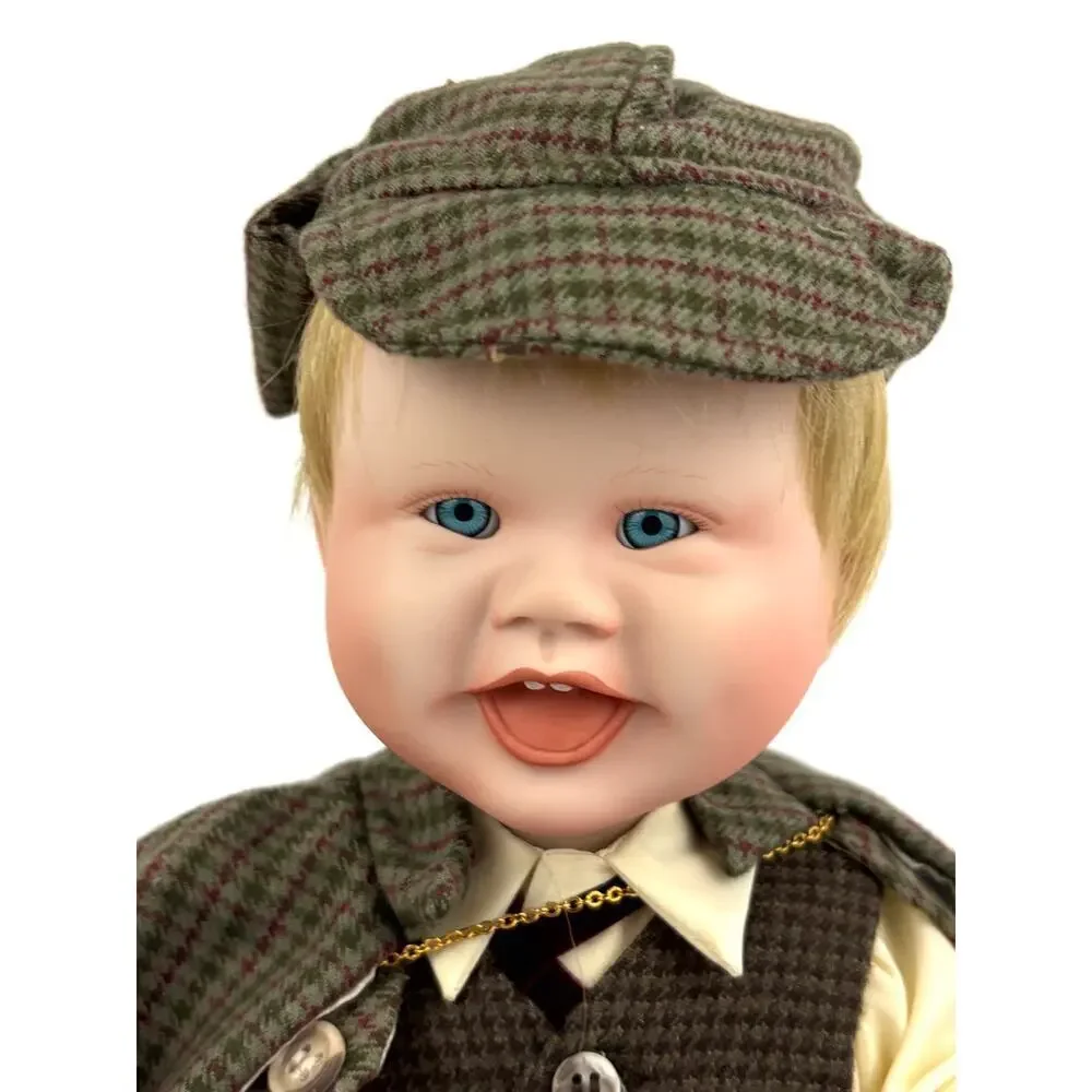 VTG Ashton Drake Porcelain Doll Little Sherlock Born to be Famous 1989 1st Issue